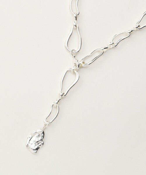 CAST:（キャストコロン）の「デザインチェーンネックレス（ネックレス・レディース・シルバー・FREE）」の5枚目の写真