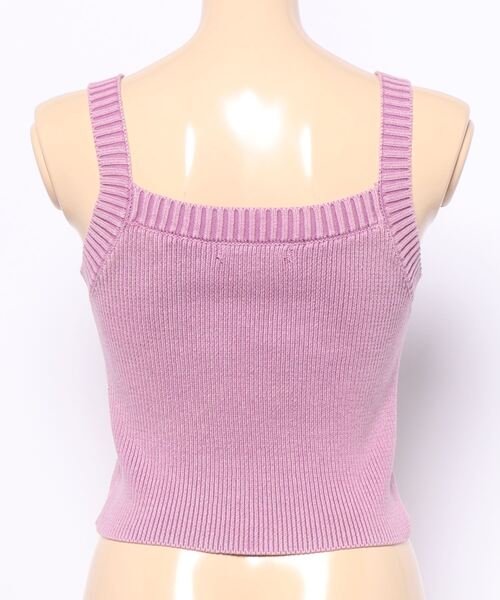 one way（ワンウェイ）の「【oneway Jeans】ピグメントタンク（ニット/セーター・レディース・ライトブルー/ベージュ/ライトピンク・FREE）」の5枚目の写真