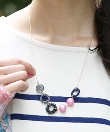 カラフルパーツネックレス