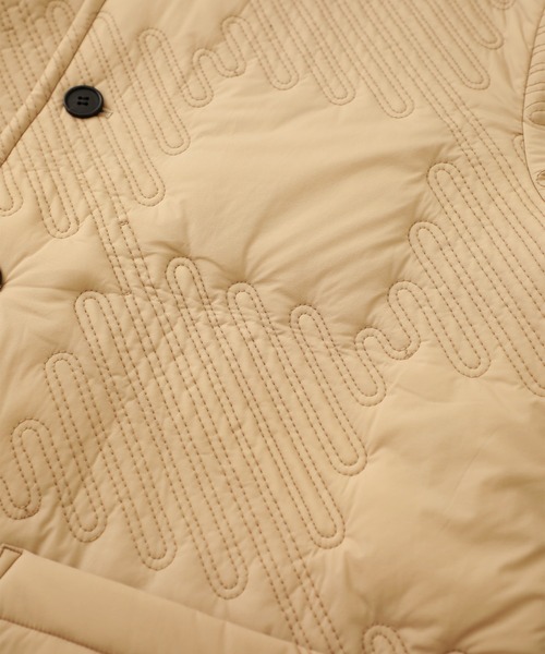 NEONSIGN（ネオンサイン）の「【NEONSIGN】MONOGRAM QUILTING JACKET（その他アウター・メンズ・ブラック/キャメル・46/44/48）」の9枚目の写真