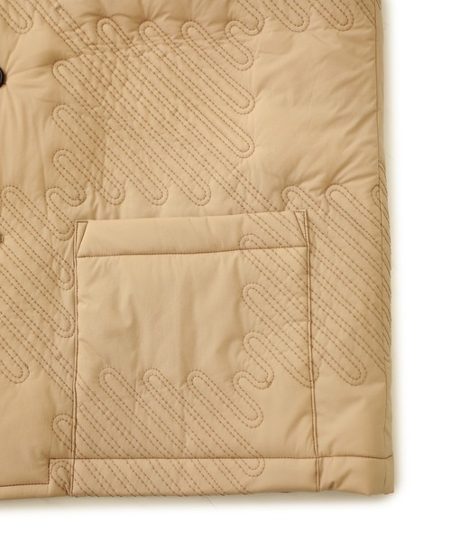 NEONSIGN（ネオンサイン）の「【NEONSIGN】MONOGRAM QUILTING JACKET（その他アウター・メンズ・ブラック/キャメル・46/44/48）」の19枚目の写真