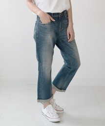 ロールアップストレートパンツ