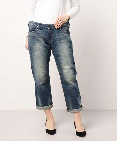 RUGGEDWORKS（ラゲッドワークス）の「ロールアップストレートパンツ（その他パンツ・レディース・ブルー/インディゴブルー・LL/LARGE/MEDIUM/3L）」の13枚目の写真