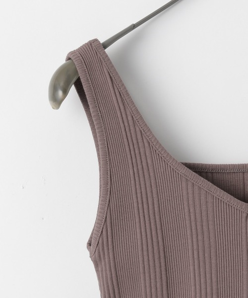 Heather（ヘザー）の「２ＷＡＹリブタンク　948169（タンクトップ・レディース・ブラック/ブラウン/グレー・FREE）」の7枚目の写真