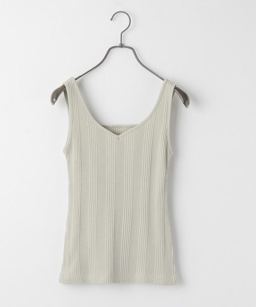 Heather（ヘザー）の「２ＷＡＹリブタンク　948169（タンクトップ・レディース・ブラック/ブラウン/グレー・FREE）」の14枚目の写真