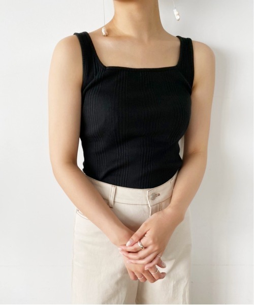 Heather（ヘザー）の「２ＷＡＹリブタンク　948169（タンクトップ・レディース・ブラック/ブラウン/グレー・FREE）」の19枚目の写真