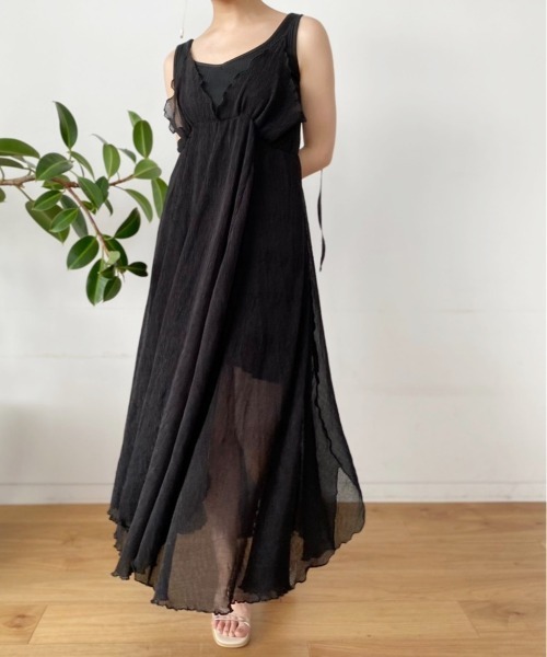 Heather（ヘザー）の「２ＷＡＹリブタンク　948169（タンクトップ・レディース・ブラック/ブラウン/グレー・FREE）」の20枚目の写真