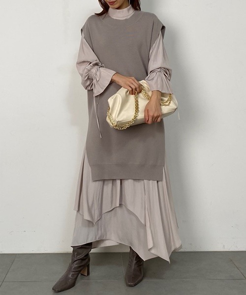 セール ブランド古着 コンビワンピース ワンピース Snidel スナイデル のファッション通販 Zozoused