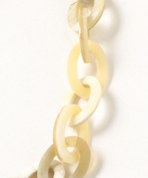 Ray BEAMS(レイビームス)の「L'INDO CHINEUR / Oval Ring ネックレス(ネックレス・レディース・その他・ONE SIZE)」の3枚目の写真