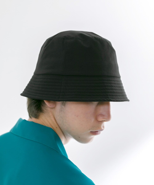 URBAN RESEARCH（アーバンリサーチ）の「URBAN RESEARCH iD　ナイロンバケットハット（ハット・メンズ・ブラック/グレー系その他・FREE）」の2枚目の写真