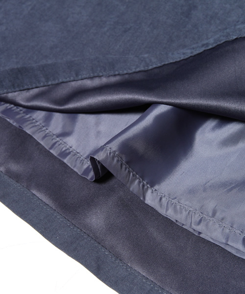 CIAOPANIC（チャオパニック）の「【Ciaopanic】ピーチ起毛ミドルフレアSK（スカート・レディース・カーキ/ネイビー・FREE）」の10枚目の写真