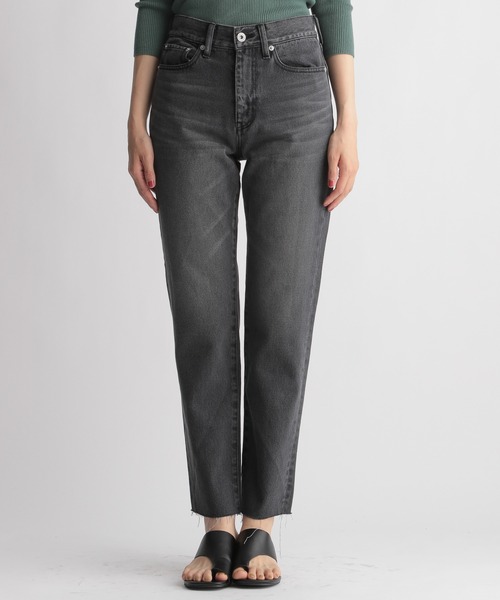 Andemiu(アンデミュウ)の「カットオフデニム214876(デニムパンツ・レディース・グレー/インディゴブルー・SMALL/MEDIUM)」の7枚目の写真