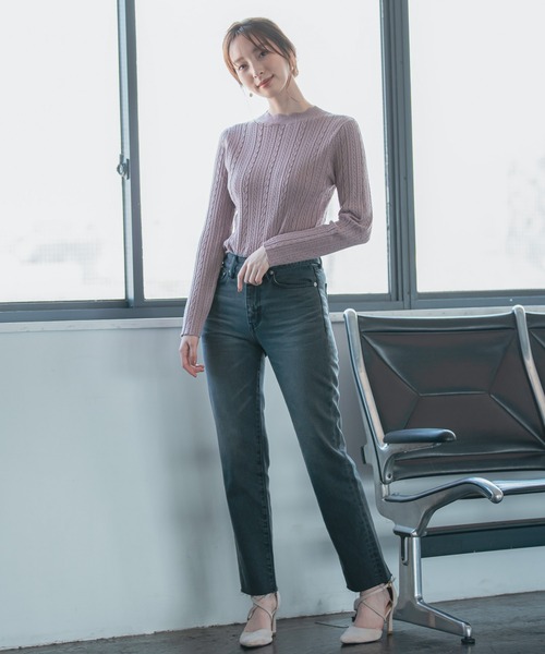 Andemiu(アンデミュウ)の「カットオフデニム214876(デニムパンツ・レディース・グレー/インディゴブルー・SMALL/MEDIUM)」の16枚目の写真