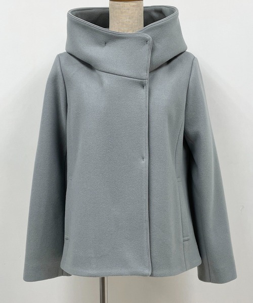PICCIN(ピッチン)の「ジャージメルトンコート(その他アウター・レディース・ネイビー/サックスブルー/アイボリー・L/M)」の22枚目の写真