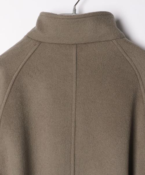 Heather（ヘザー）の「【21AW】ウールスタンドカラーコート　215246（ステンカラーコート・レディース・ブラック/ベージュ/グレー・FREE）」の17枚目の写真