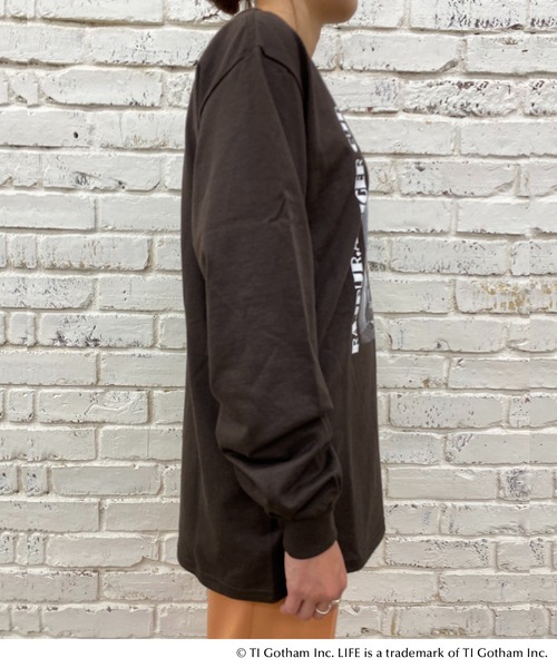 GOOD ROCK SPEED（グッドロックスピード）の「LIFE TEE01（Tシャツ/カットソー・レディース・ブラウン・FREE）」の6枚目の写真