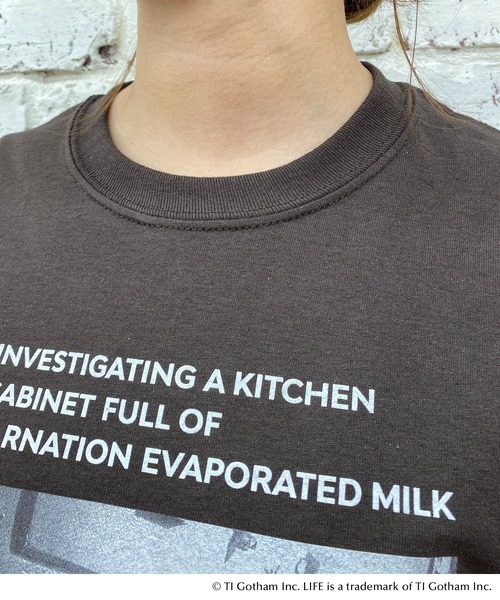 GOOD ROCK SPEED（グッドロックスピード）の「LIFE TEE01（Tシャツ/カットソー・レディース・ブラウン・FREE）」の8枚目の写真