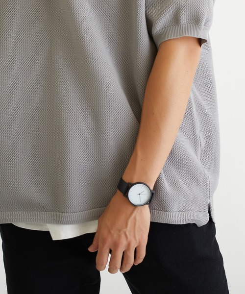 VIBGYOR（ヴィブジョー）の「【VIBGYOR BY AS】time scale腕時計(MAN)（アナログ腕時計・レディース・ブラック/ブラウン・FREE）」の5枚目の写真