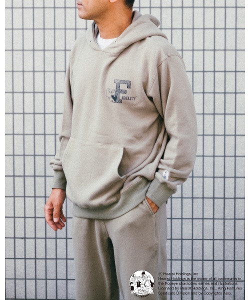 FIDELITY(フィデリティ)の「【FIDELITY フィデリティ】MEN'S POPEYE LOOP WHEEL SWEAT HOOD PARKA(パーカー・メンズ・ネイビー/オリーブ/ミックスグレー/ナチュラル・MEDIUM/LARGE/X-LARGE)」の17枚目の写真