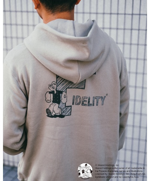 FIDELITY(フィデリティ)の「【FIDELITY フィデリティ】MEN'S POPEYE LOOP WHEEL SWEAT HOOD PARKA(パーカー・メンズ・ネイビー/オリーブ/ミックスグレー/ナチュラル・MEDIUM/LARGE/X-LARGE)」の21枚目の写真