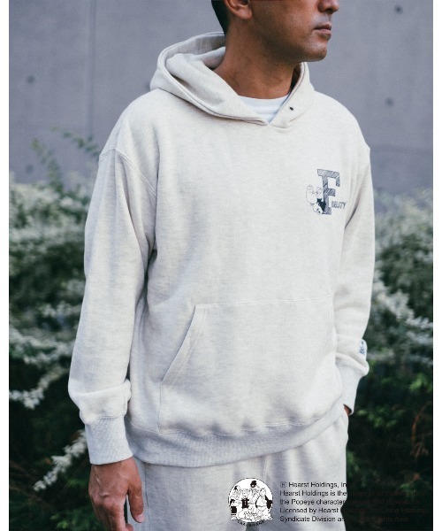 FIDELITY(フィデリティ)の「【FIDELITY フィデリティ】MEN'S POPEYE LOOP WHEEL SWEAT HOOD PARKA(パーカー・メンズ・ネイビー/オリーブ/ミックスグレー/ナチュラル・MEDIUM/LARGE/X-LARGE)」の13枚目の写真