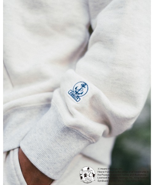 FIDELITY(フィデリティ)の「【FIDELITY フィデリティ】MEN'S POPEYE LOOP WHEEL SWEAT HOOD PARKA(パーカー・メンズ・ネイビー/オリーブ/ミックスグレー/ナチュラル・MEDIUM/LARGE/X-LARGE)」の15枚目の写真