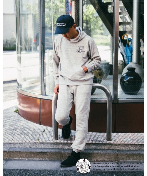FIDELITY(フィデリティ)の「【FIDELITY フィデリティ】MEN'S POPEYE LOOP WHEEL SWEAT HOOD PARKA(パーカー・メンズ・ネイビー/オリーブ/ミックスグレー/ナチュラル・MEDIUM/LARGE/X-LARGE)」の10枚目の写真