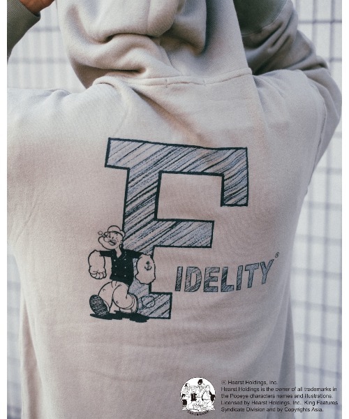FIDELITY(フィデリティ)の「【FIDELITY フィデリティ】MEN'S POPEYE LOOP WHEEL SWEAT HOOD PARKA(パーカー・メンズ・ネイビー/オリーブ/ミックスグレー/ナチュラル・MEDIUM/LARGE/X-LARGE)」の16枚目の写真