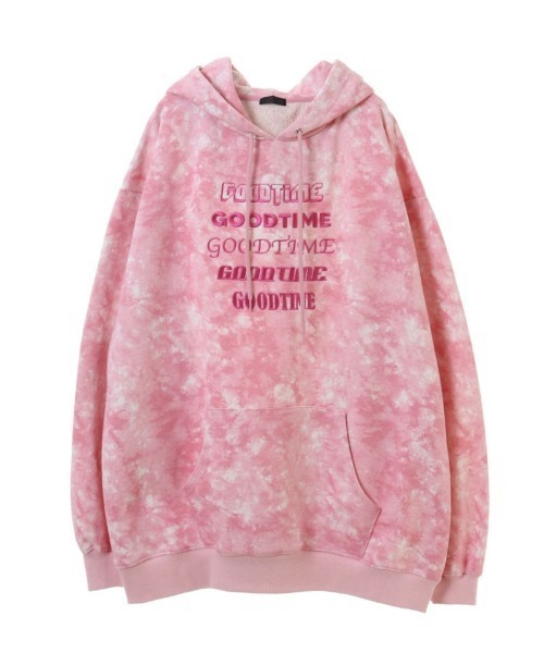 Candy Stripper（キャンディストリッパー）の「GOODTIME TIE DYE HOODIE（パーカー・レディース・ピンク/グリーン/ブラック・2）」の4枚目の写真