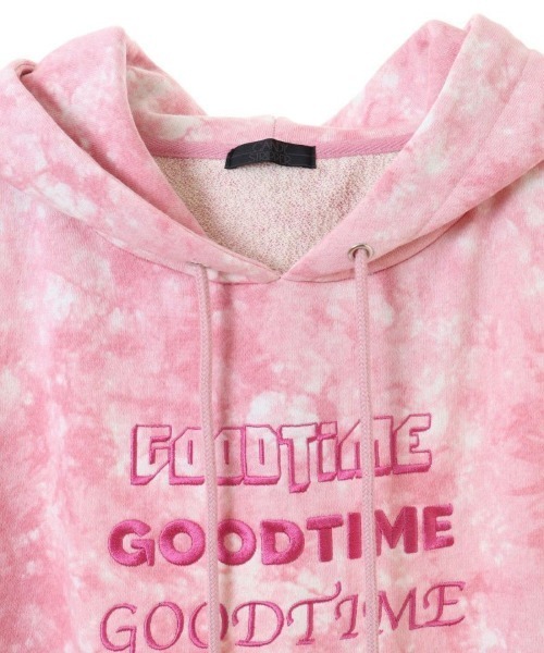 Candy Stripper（キャンディストリッパー）の「GOODTIME TIE DYE HOODIE（パーカー・レディース・ピンク/グリーン/ブラック・2）」の16枚目の写真