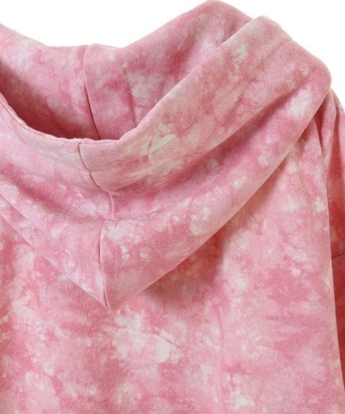 Candy Stripper（キャンディストリッパー）の「GOODTIME TIE DYE HOODIE（パーカー・レディース・ピンク/グリーン/ブラック・2）」の10枚目の写真