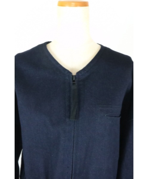 AULA AILA（アウラアイラ）の「フロントジップジャンプスーツ（つなぎ/オールインワン・レディース・ブラック/パープル/インディゴブルー・1/0）」の20枚目の写真