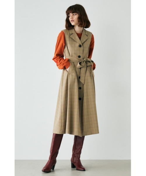 MOUSSY（マウジー）の「TAILORED COLLAR DRESS（ワンピース
