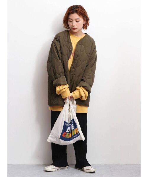 Ungrid（アングリッド）の「カラーロゴエコバッグ（エコバッグ/サブバッグ・レディース・オフホワイト/オレンジ/グリーン系その他/ブルー/ネイビー/ベージュ・FREE）」の19枚目の写真