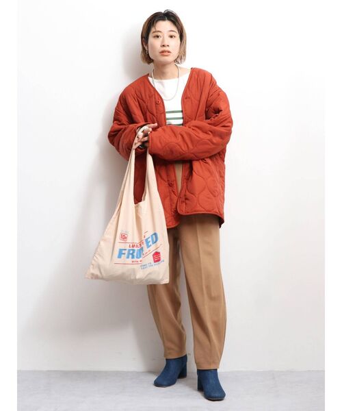 Ungrid（アングリッド）の「カラーロゴエコバッグ（エコバッグ/サブバッグ・レディース・オフホワイト/オレンジ/グリーン系その他/ブルー/ネイビー/ベージュ・FREE）」の20枚目の写真