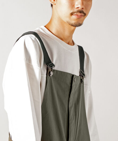 GLOSTER（グロスター）の「【GLOSTER/グロスター】ミリタリーオーバーオール ユーロワーク（サロペット/オーバーオール・メンズ・ブラック/グレー/オリーブ・MEDIUM/LARGE）」の4枚目の写真