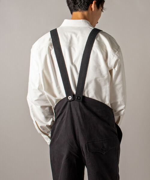 GLOSTER（グロスター）の「【GLOSTER/グロスター】ミリタリーオーバーオール ユーロワーク（サロペット/オーバーオール・メンズ・ブラック/グレー/オリーブ・MEDIUM/LARGE）」の22枚目の写真