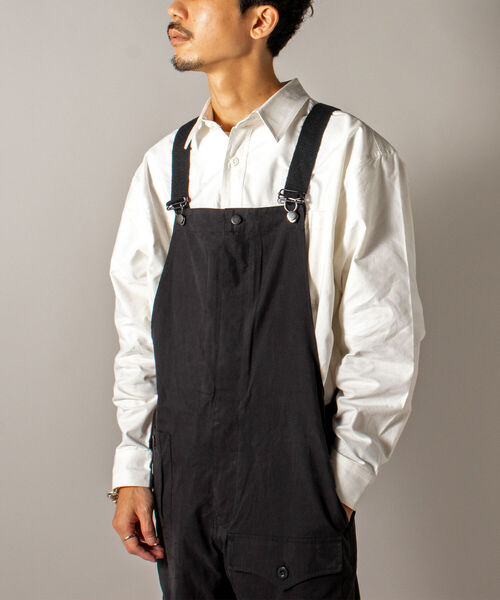 GLOSTER（グロスター）の「【GLOSTER/グロスター】ミリタリーオーバーオール ユーロワーク（サロペット/オーバーオール・メンズ・ブラック/グレー/オリーブ・MEDIUM/LARGE）」の19枚目の写真