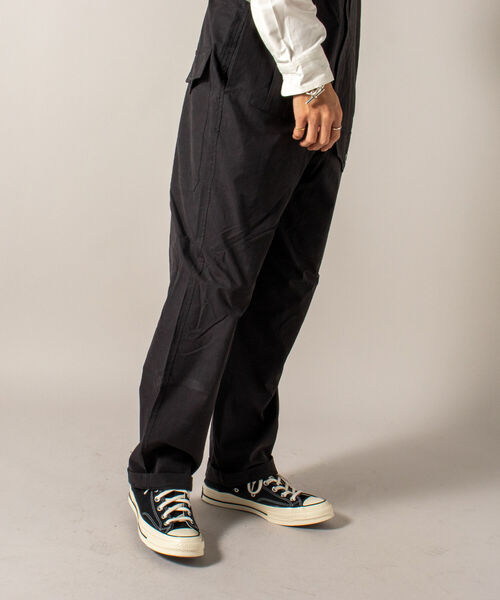 GLOSTER（グロスター）の「【GLOSTER/グロスター】ミリタリーオーバーオール ユーロワーク（サロペット/オーバーオール・メンズ・ブラック/グレー/オリーブ・MEDIUM/LARGE）」の5枚目の写真