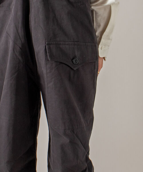 GLOSTER（グロスター）の「【GLOSTER/グロスター】ミリタリーオーバーオール ユーロワーク（サロペット/オーバーオール・メンズ・ブラック/グレー/オリーブ・MEDIUM/LARGE）」の18枚目の写真
