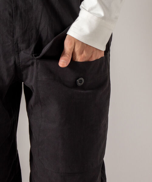 GLOSTER（グロスター）の「【GLOSTER/グロスター】ミリタリーオーバーオール ユーロワーク（サロペット/オーバーオール・メンズ・ブラック/グレー/オリーブ・MEDIUM/LARGE）」の11枚目の写真