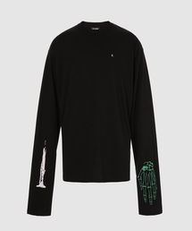 RAF SIMONS アート カットソー ロンT 希少 ラフシモンズ RAF SIMONS アート カットソー ロンT 希少 ラフシモンズ（90s