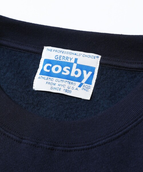 FREAK'S STORE(フリークスストア)の「WEB限定 GERRY COSBY×FREAK'S STORE/ジェリーコスビー 別注 ビッグシルエット アスレチック刺繍ロゴ クルーネックスウェット(スウェット・メンズ・ブラック/杢グレー/ネイビー/ダークグリーン・SMALL/MEDIUM/LARGE/X-LARGE)」の7枚目の写真