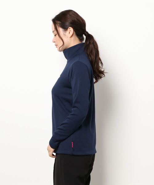 marie claire(マリ・クレール)の「【marie claire:マリ・クレール】レディース長袖ハイネックインナーシャツ / ゴルフウェア(Tシャツ/カットソー・レディース・ホワイト/ブラック/ネイビー・MEDIUM/LARGE/X-LARGE/XX-LARGE)」の10枚目の写真