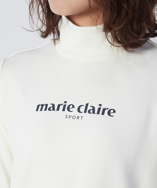 marie claire(マリ・クレール)の「【marie claire:マリ・クレール】レディース長袖ハイネックインナーシャツ / ゴルフウェア(Tシャツ/カットソー・レディース・ホワイト/ブラック/ネイビー・MEDIUM/LARGE/X-LARGE/XX-LARGE)」の19枚目の写真