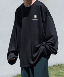 【1周年記念アイテム】フラワー刺繍ビッグロンT