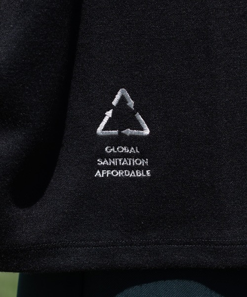 Perushu（ペルーシュ）の「【1周年記念アイテム】フラワー刺繍ビッグロンT（Tシャツ/カットソー・メンズ・ホワイト/ブラック/ダークパープル・MEDIUM/LARGE）」の18枚目の写真