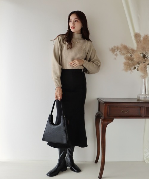 BLUEEAST（ブルーイースト）の「クロコ調フェイクレザーハンドバッグ（ハンドバッグ・レディース・ブラック/ブラウン・FREE）」の17枚目の写真