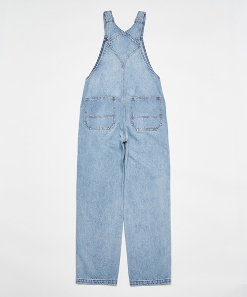 WHO'S WHO gallery(フーズフーギャラリー)の「デザインオーバーオール(サロペット/オーバーオール・レディース・ブラック/サックスブルー/ブルー・FREE)」の16枚目の写真