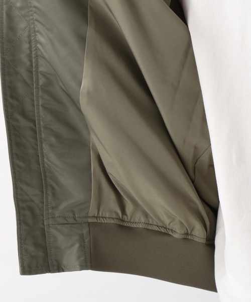 RAGEBLUE（レイジブルー）の「ビッグシルエット/MA-1ブルゾン/214734（MA-1・メンズ・ブラック/グリーン系その他・LARGE/X-LARGE/MEDIUM）」の12枚目の写真